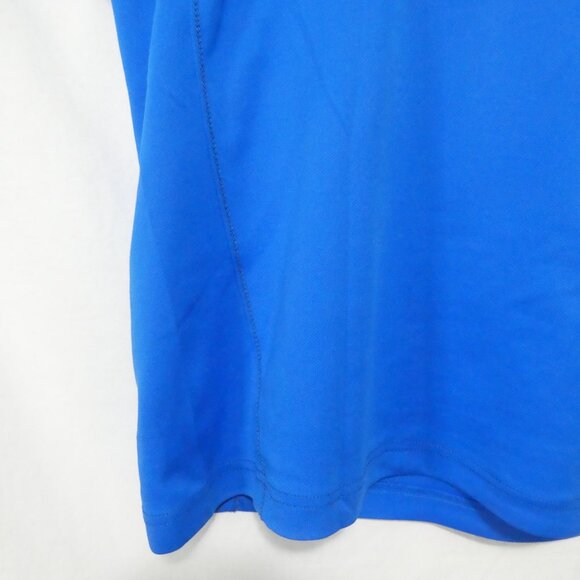 COLUMBIA | medium | Vibrant Blue Crew Neck Exercise Shirt - Picture 7 of 13